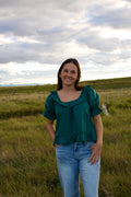 Touch of Turquoise Top
