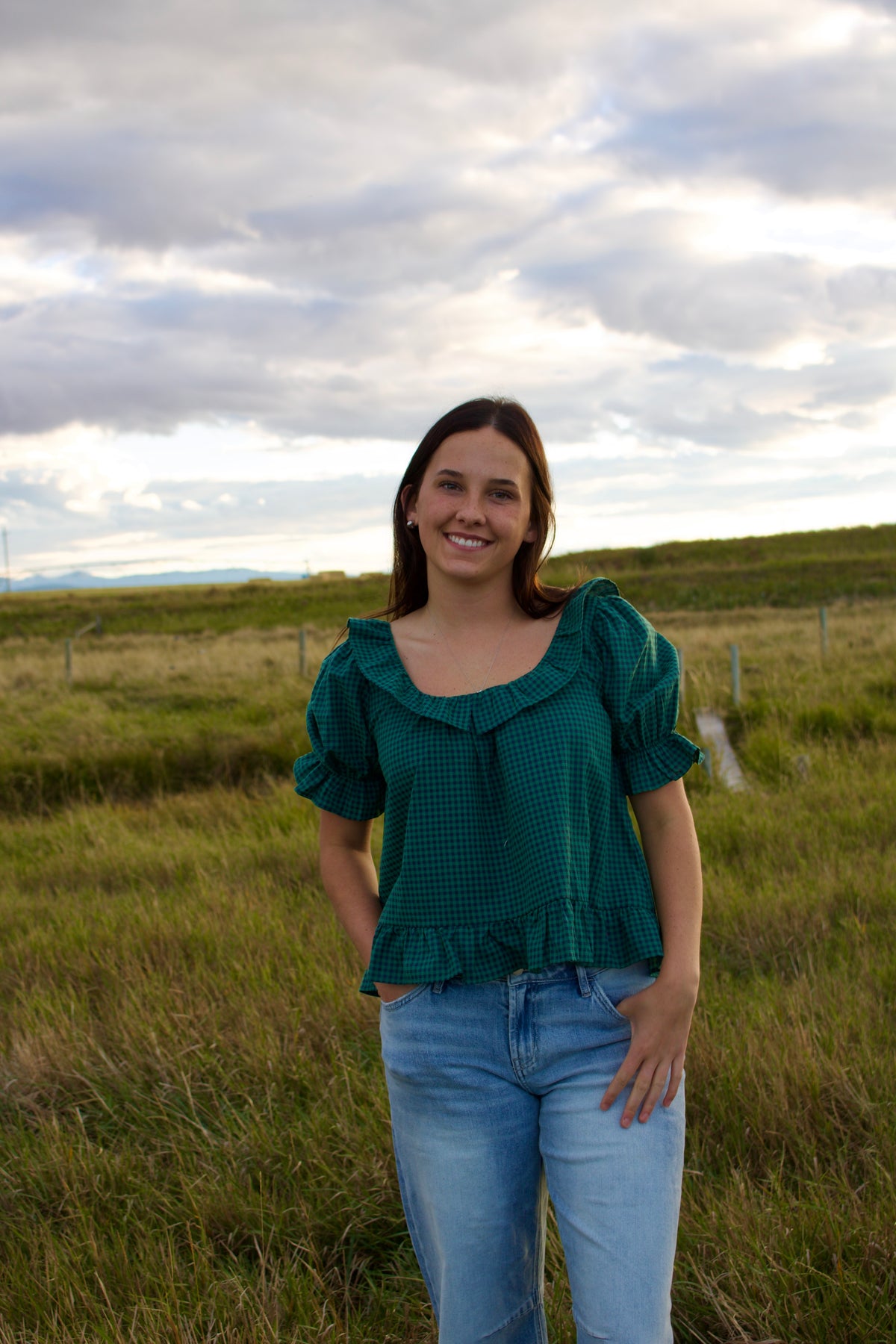 Touch of Turquoise Top