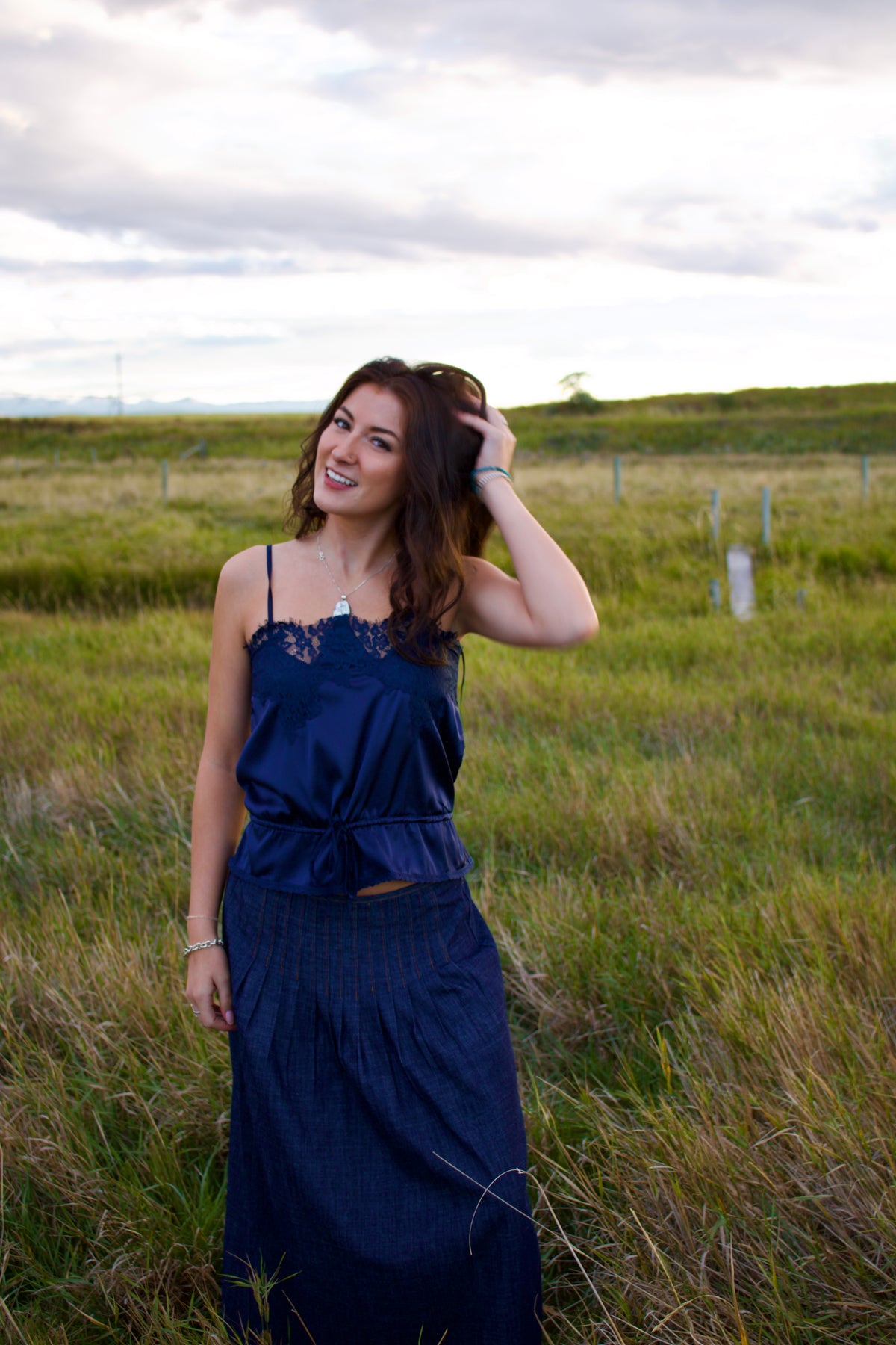 Prairie Denim Skirt