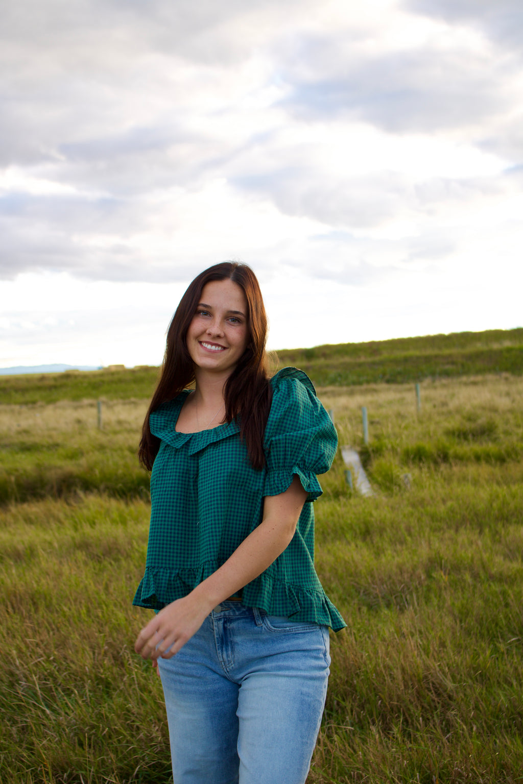 Touch of Turquoise Top
