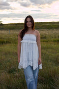 Eyelet Three Ways Skirt