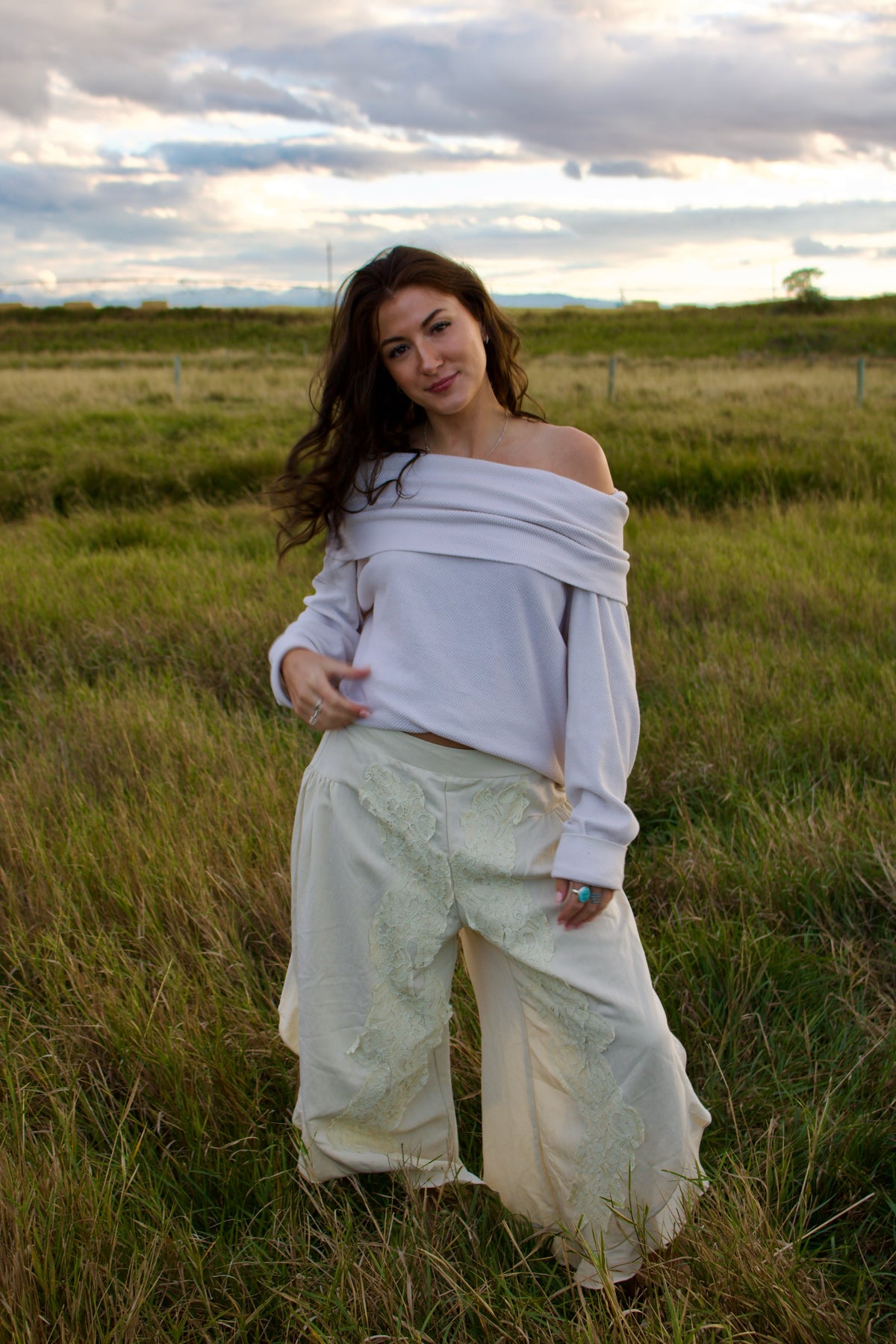 Gaucho Lace Pants