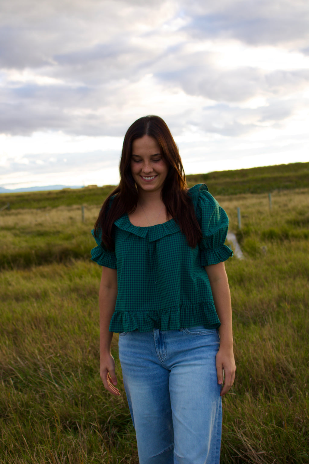 Touch of Turquoise Top