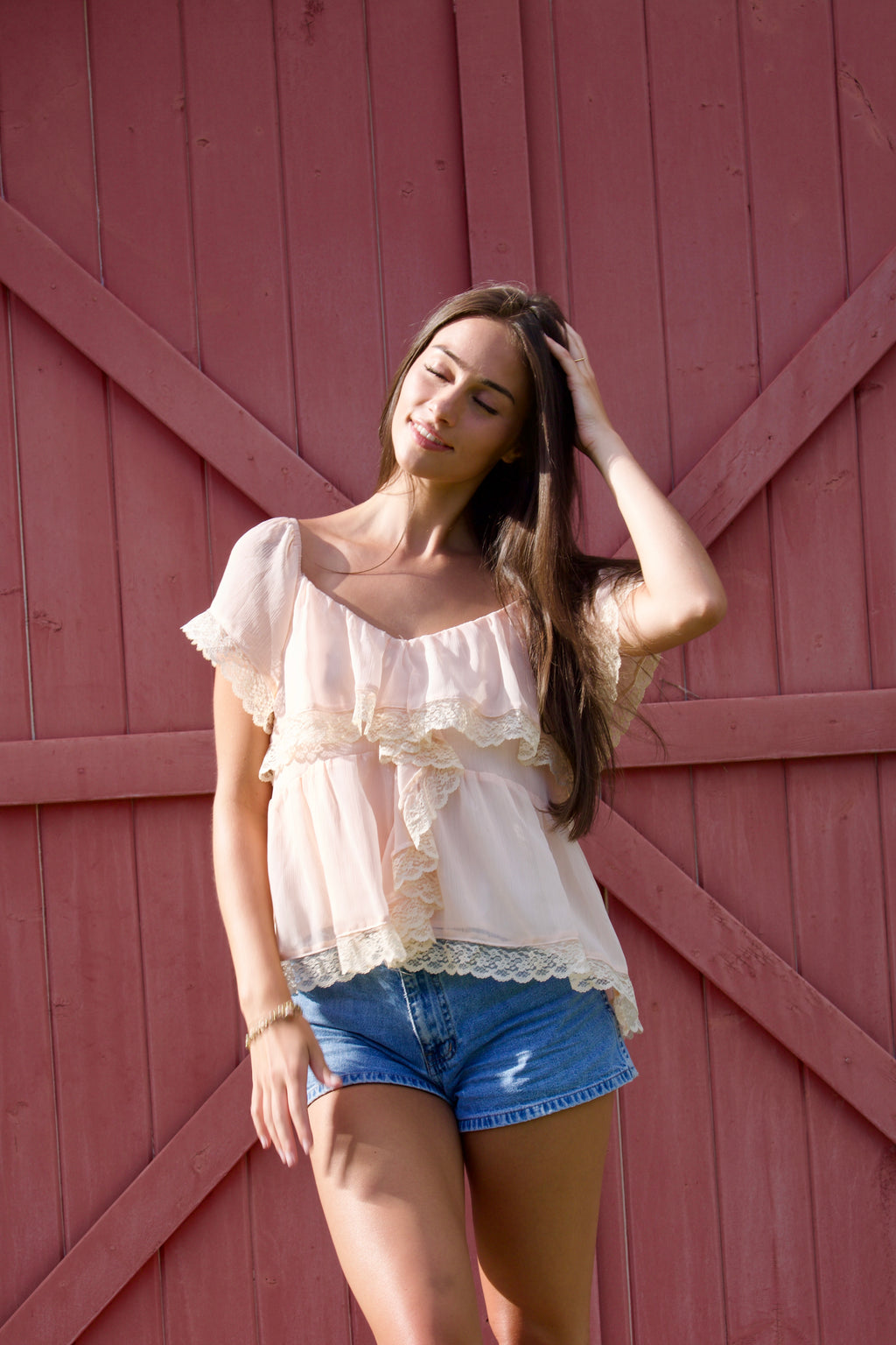 Catherine Chiffon top