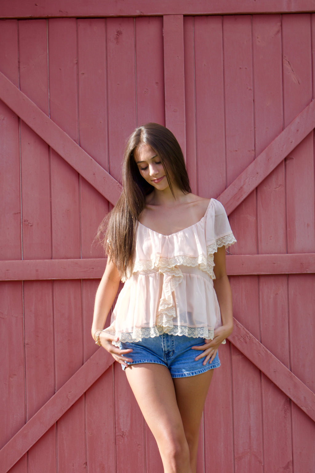 Catherine Chiffon top