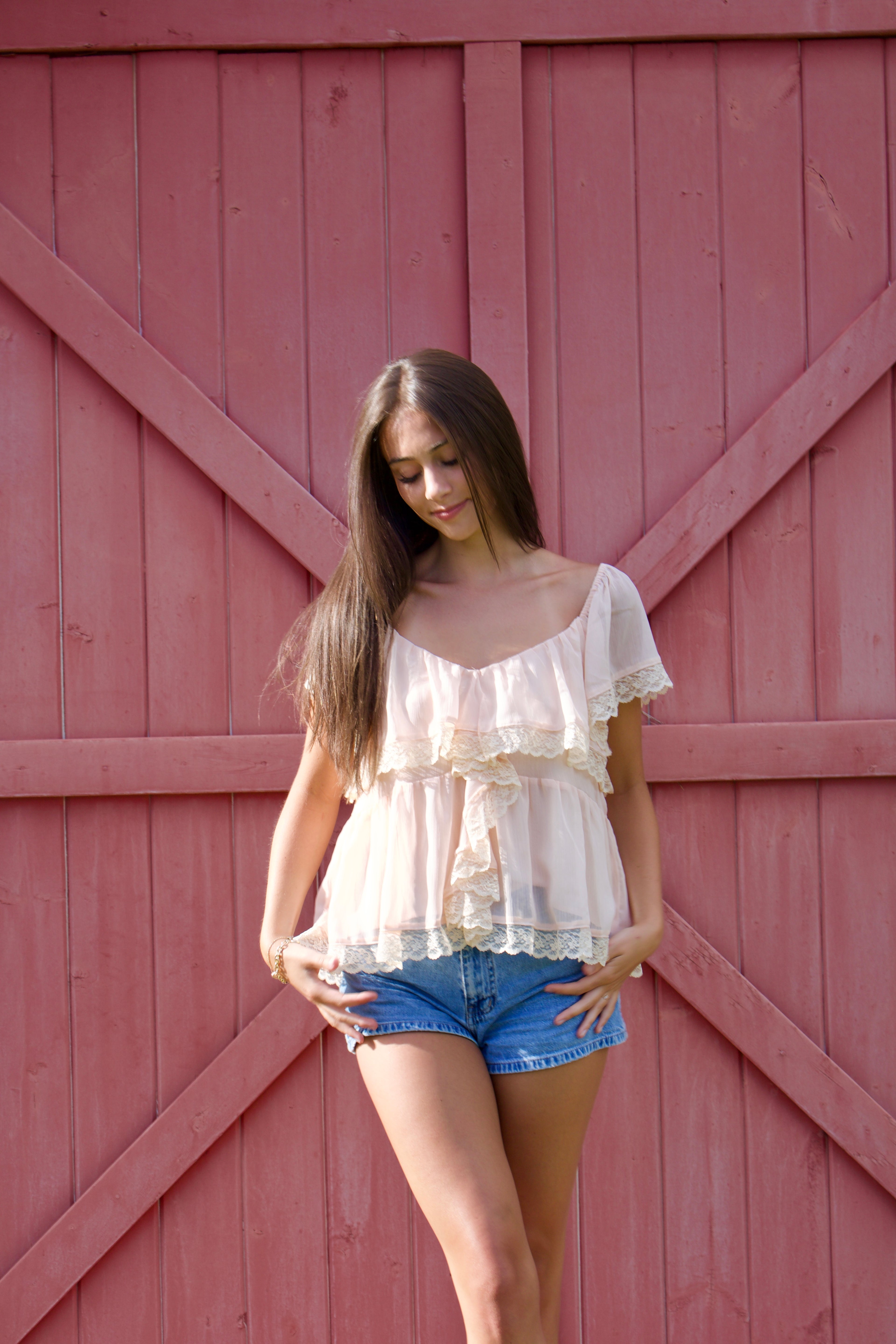Catherine Chiffon top