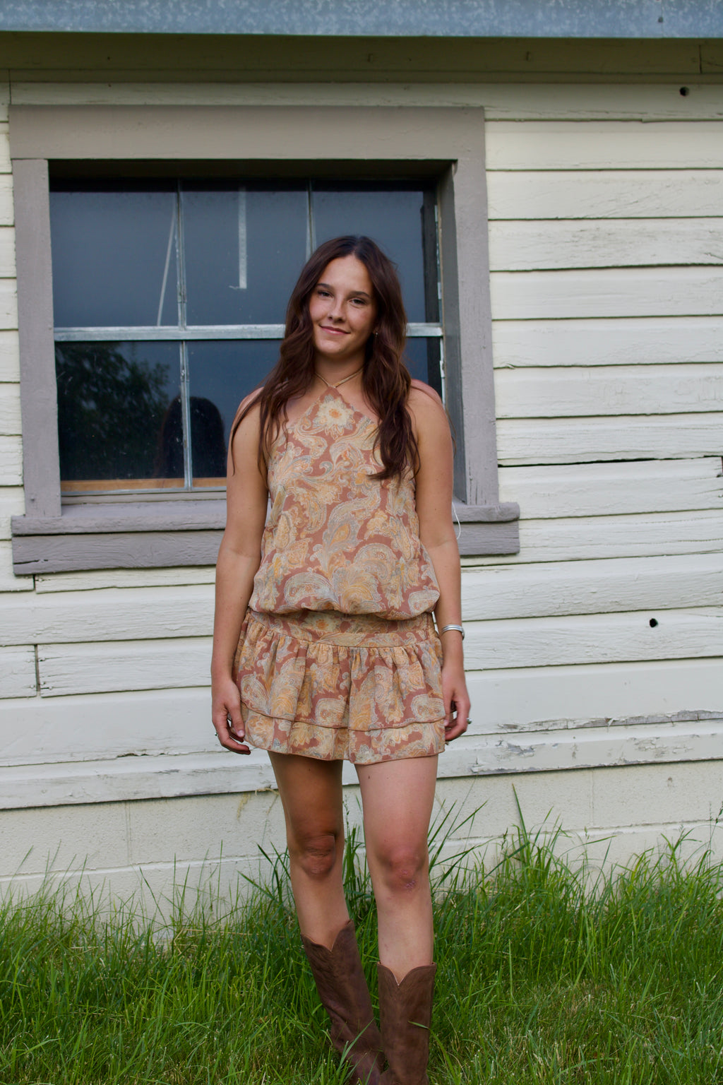 Pretty In Paisley Dress