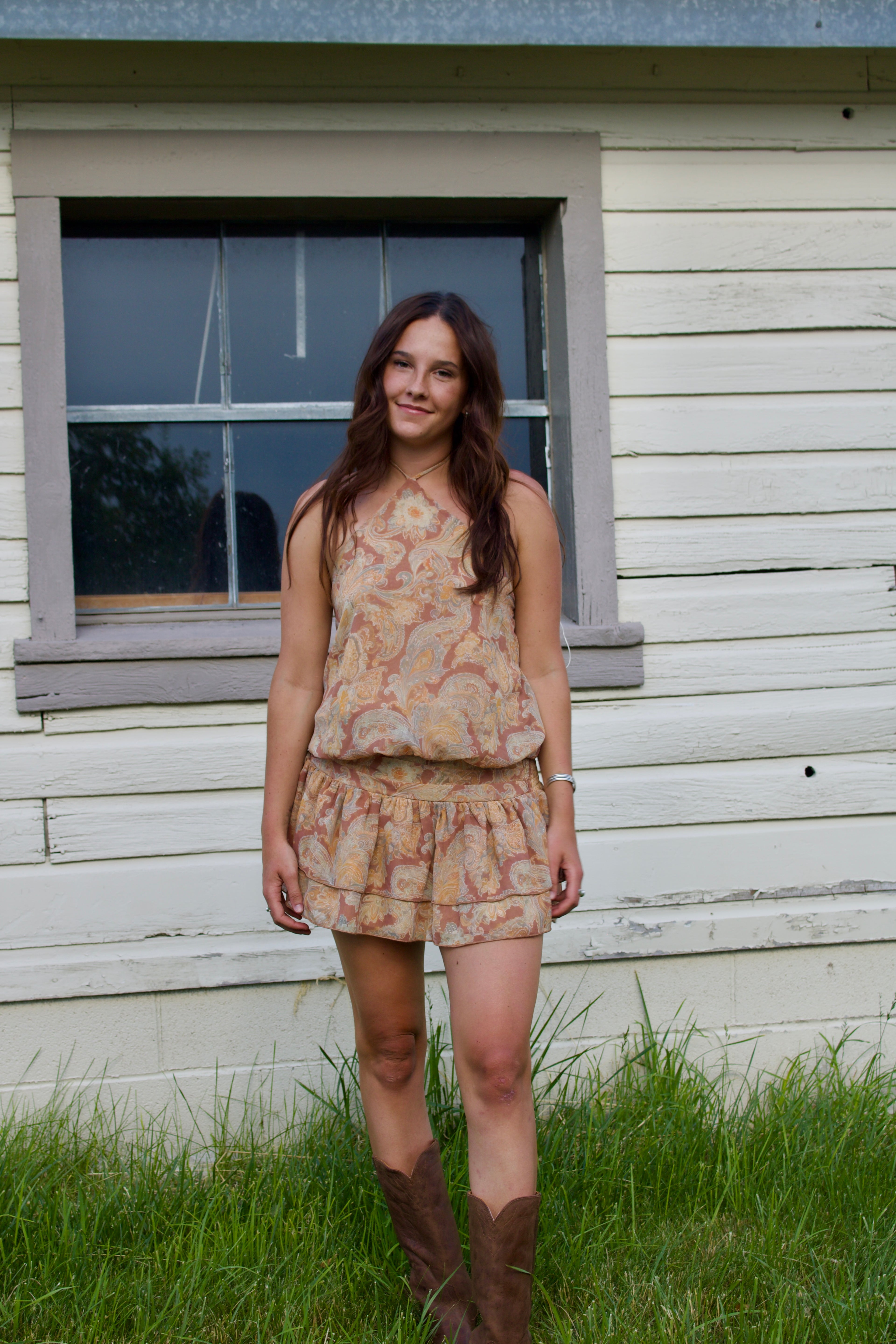 Pretty In Paisley Dress