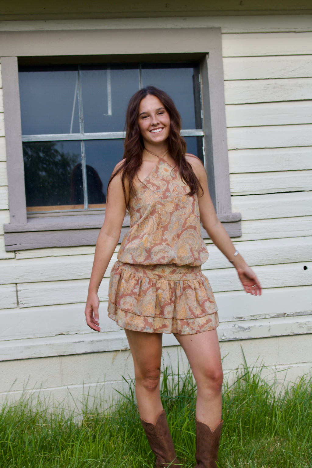 Pretty In Paisley Dress