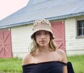 Floral Crochet Bucket Hat