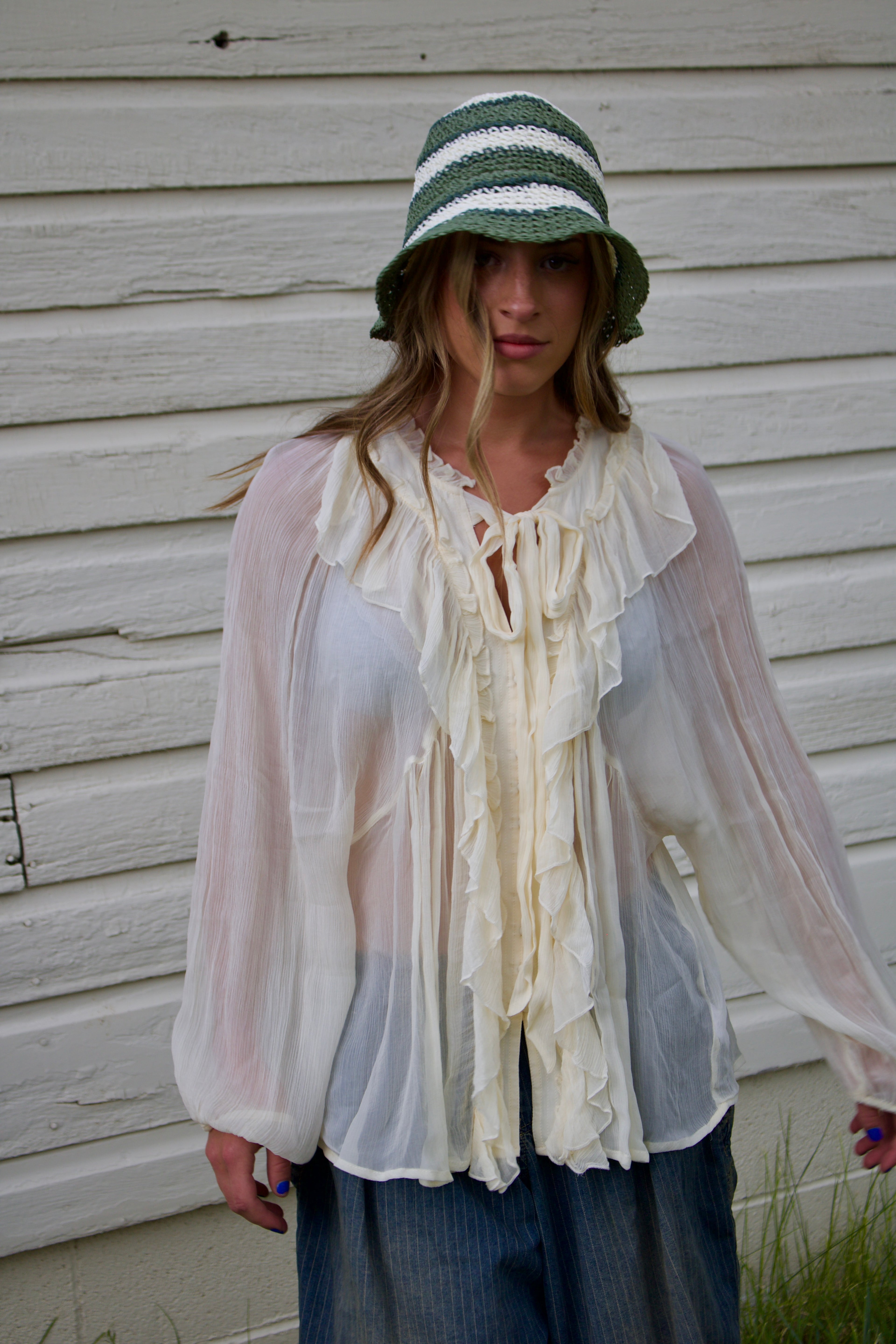 Hamilton Cream Blouse