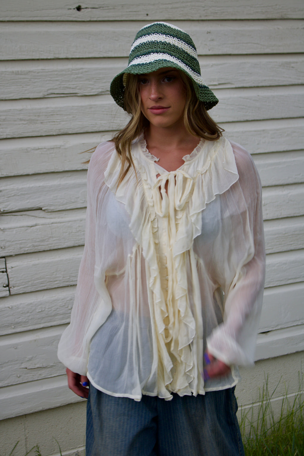 Hamilton Cream Blouse