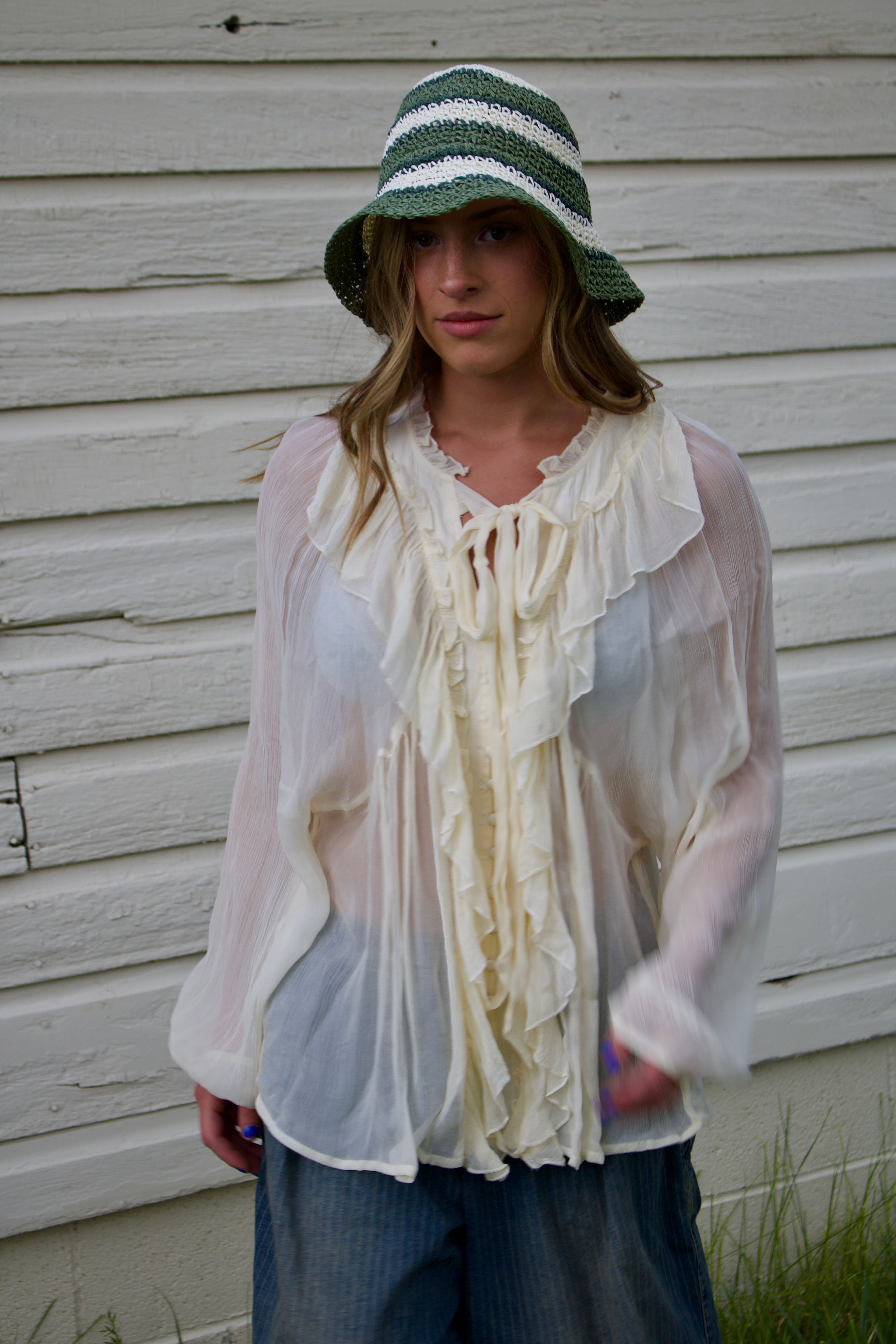Hamilton Cream Blouse