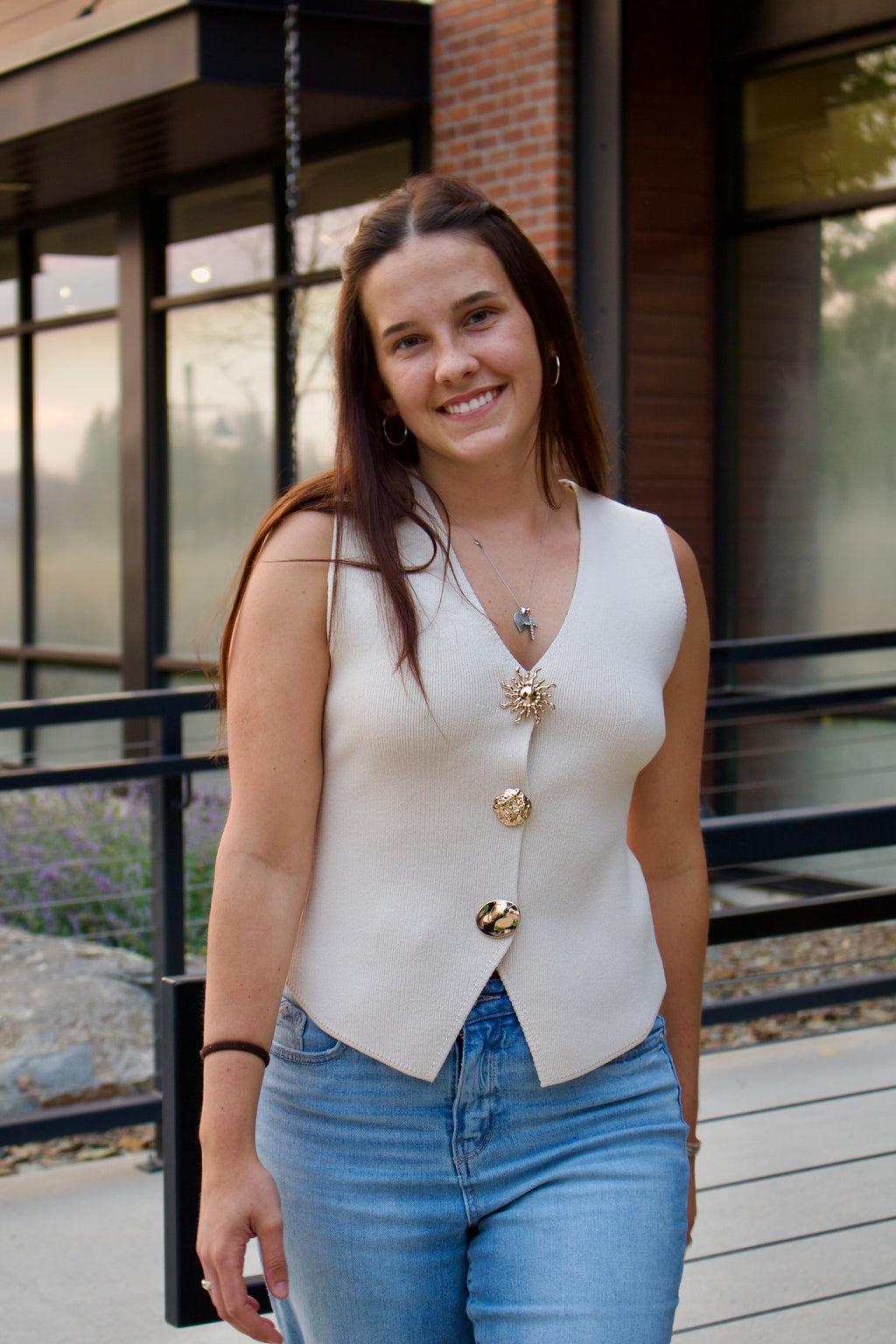Heirloom Button Vest