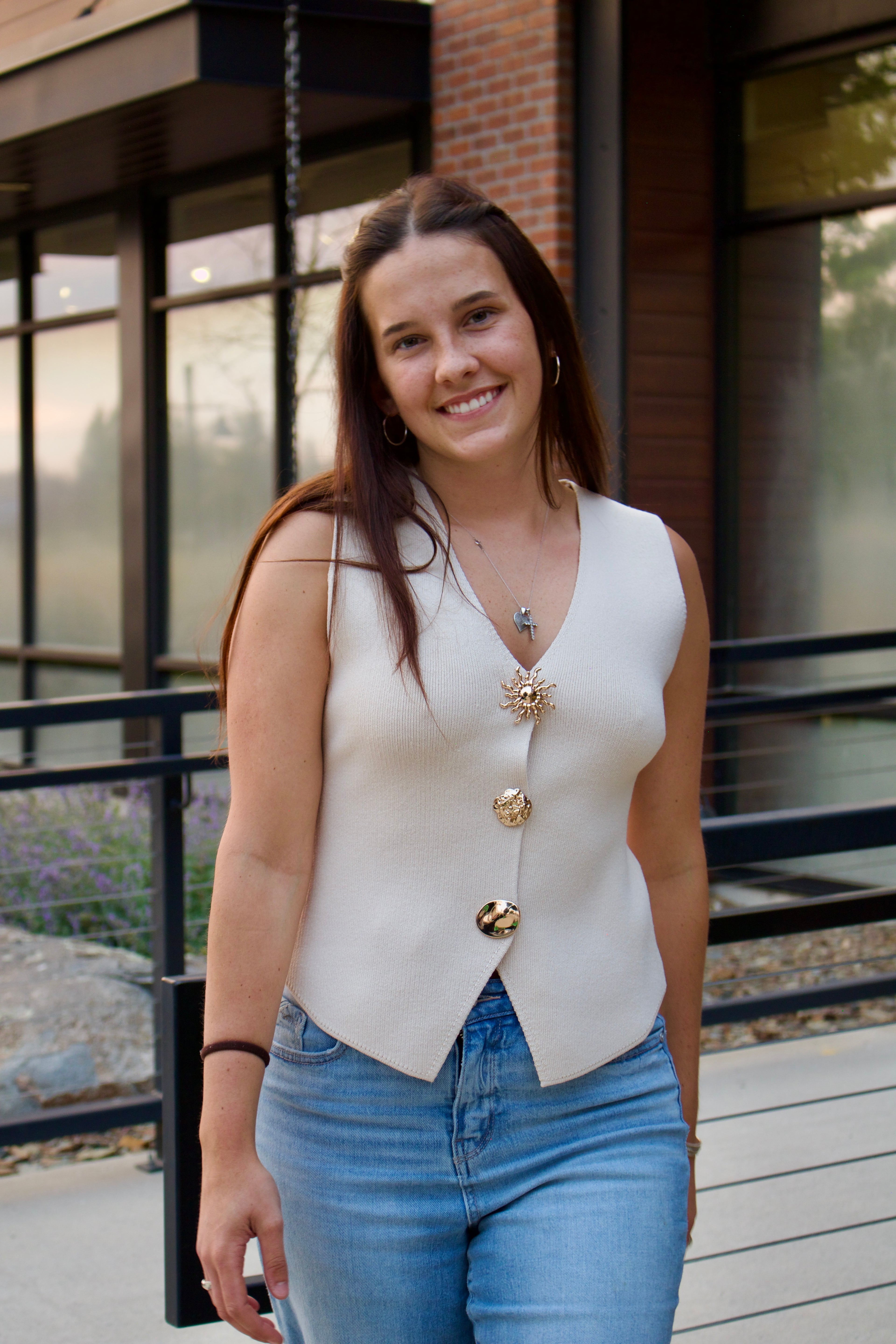 Heirloom Button Vest