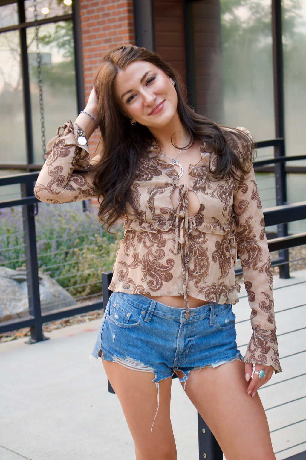 Back in The Saddle Blouse